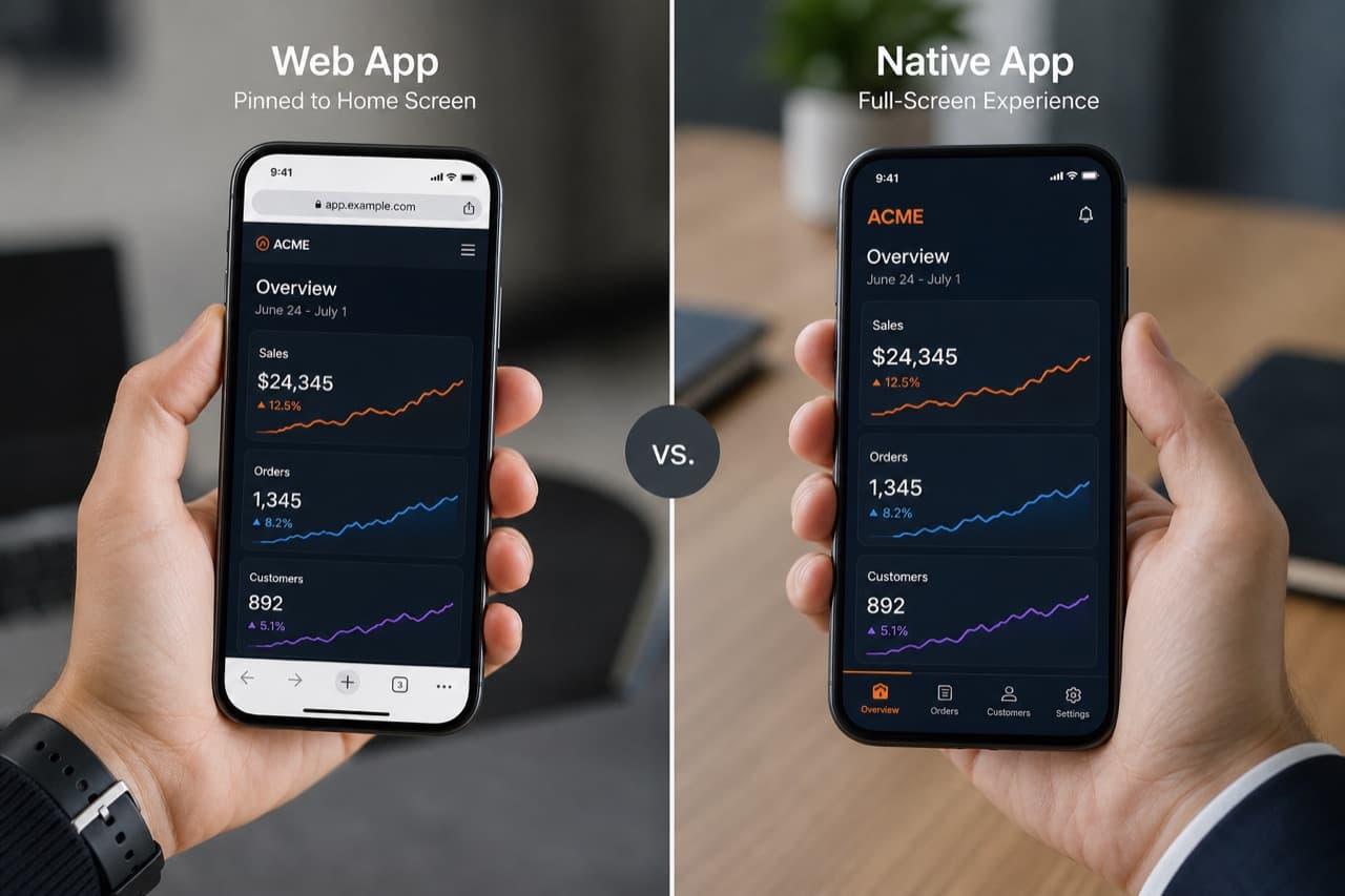 Do you need a real app or is a website enough? (2026)