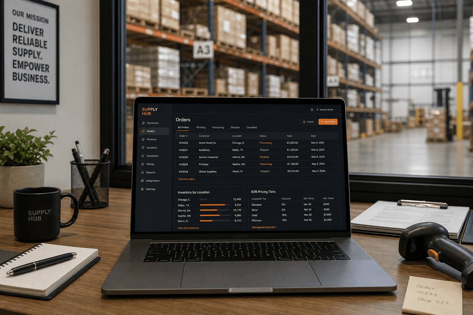 How to Build a B2B Wholesale & Distribution Platform in 2026 (Multi-Location, Customer Tiers, Mobile)
