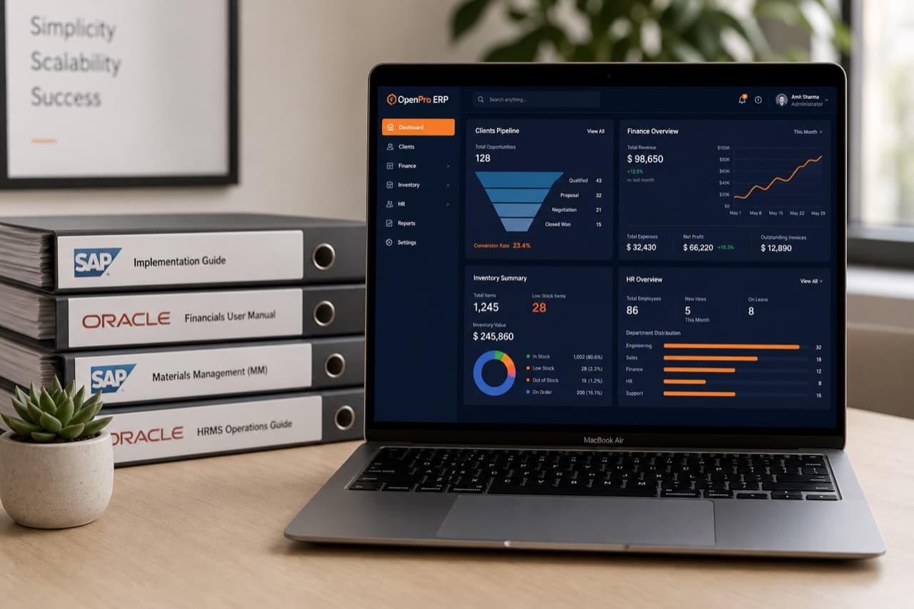 How to build your own ERP in 2026 (when SAP, NetSuite, and Odoo are overkill)