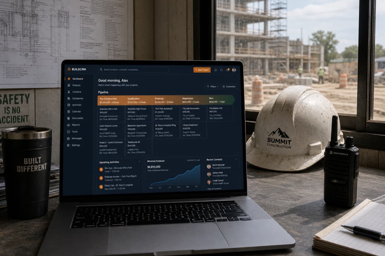 Salesforce alternative for SMB construction companies in 2026 (real cost comparison)