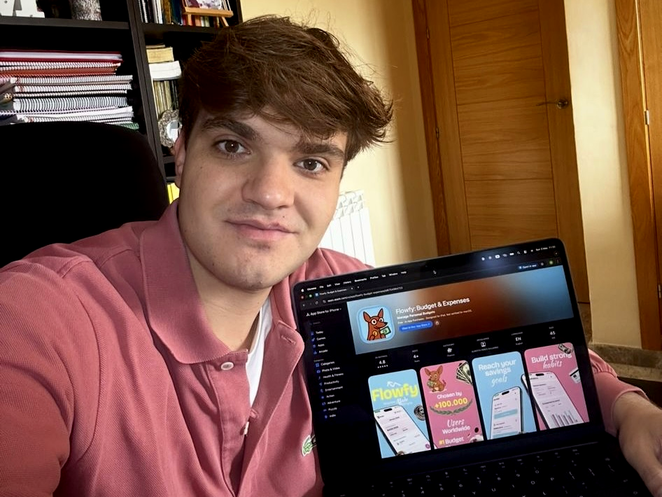 Alberto Pérez, founder of Flowfy